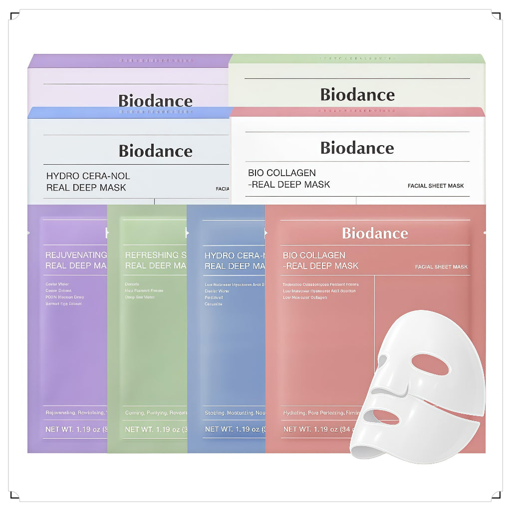 The Biodance Real Deep Mask Collection: Which One Is Right for Your Skin?