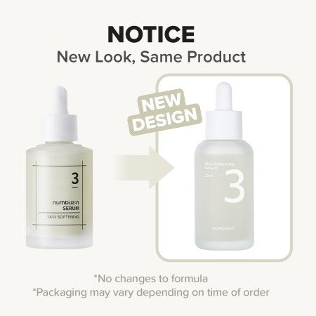 Numbuzin - No.3 Skin Softening Serum, 50ml