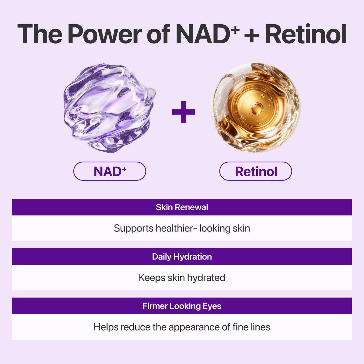 Numbuzin - No.9 NAD+ Retinol Volumetox Eye Cream, 10ml