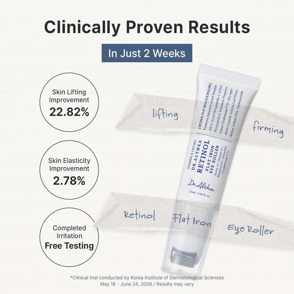 Dr. Althea - Retinol Flat Iron Eye Roller, 25ml