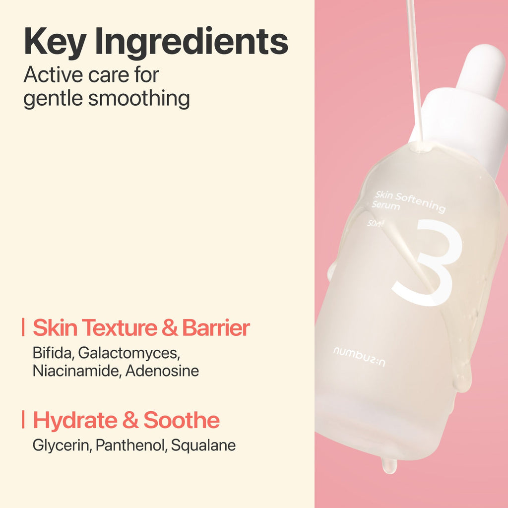 Numbuzin - No.3 Skin Softening Serum, 50ml