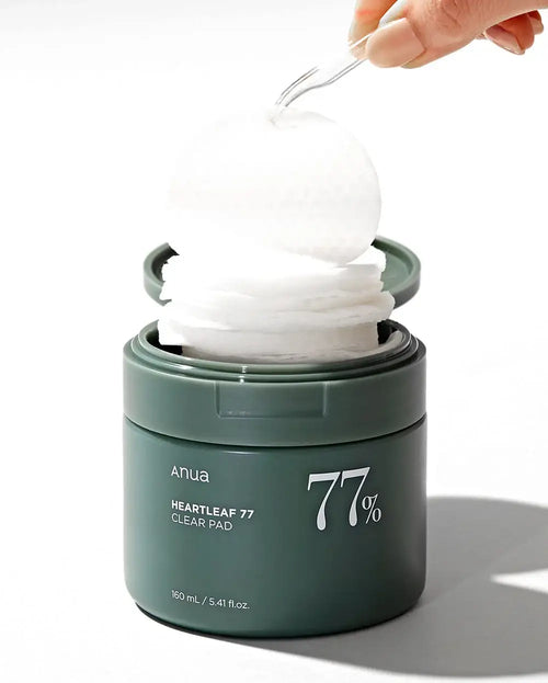 Soothing exfoliating toner pads
