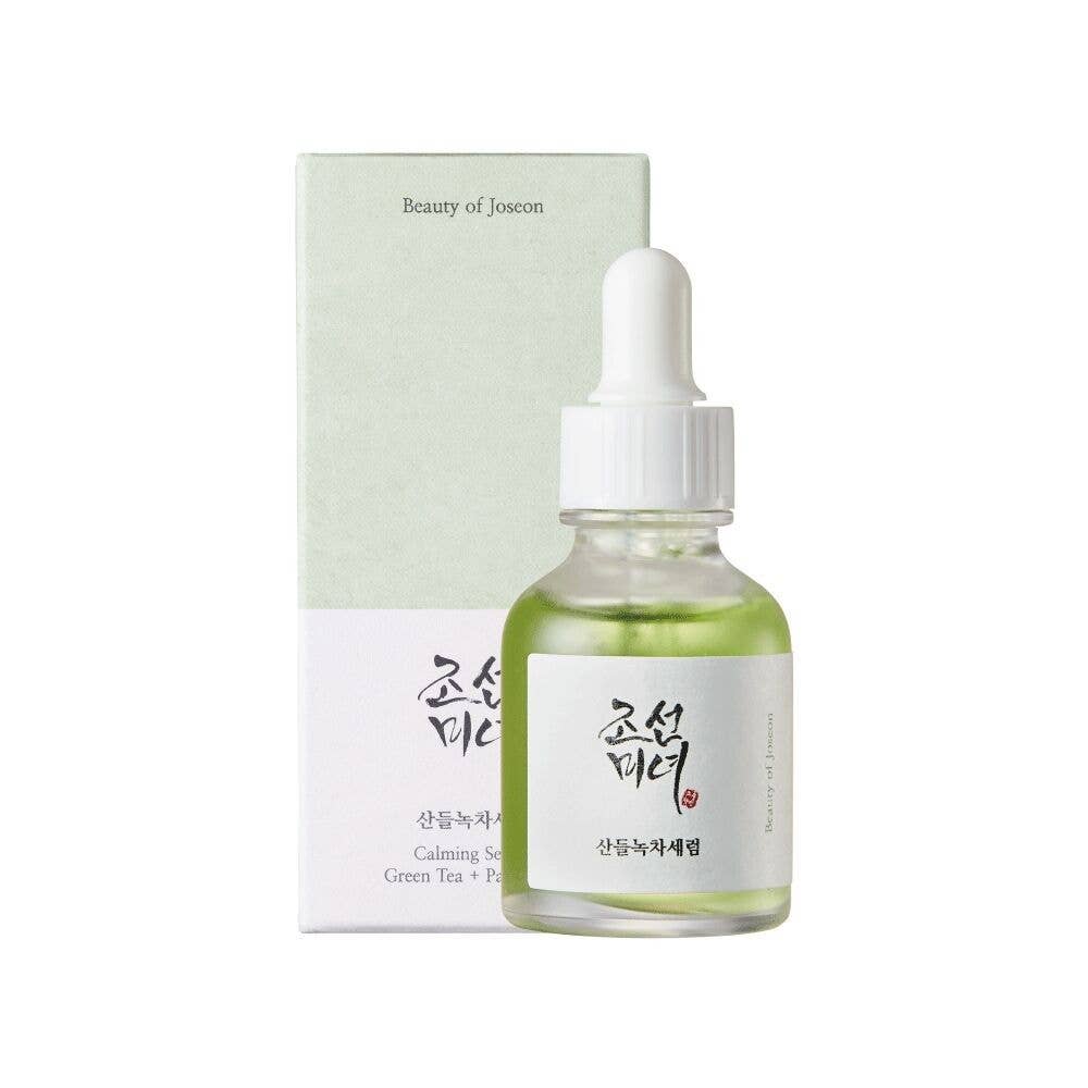 green tea calming serum