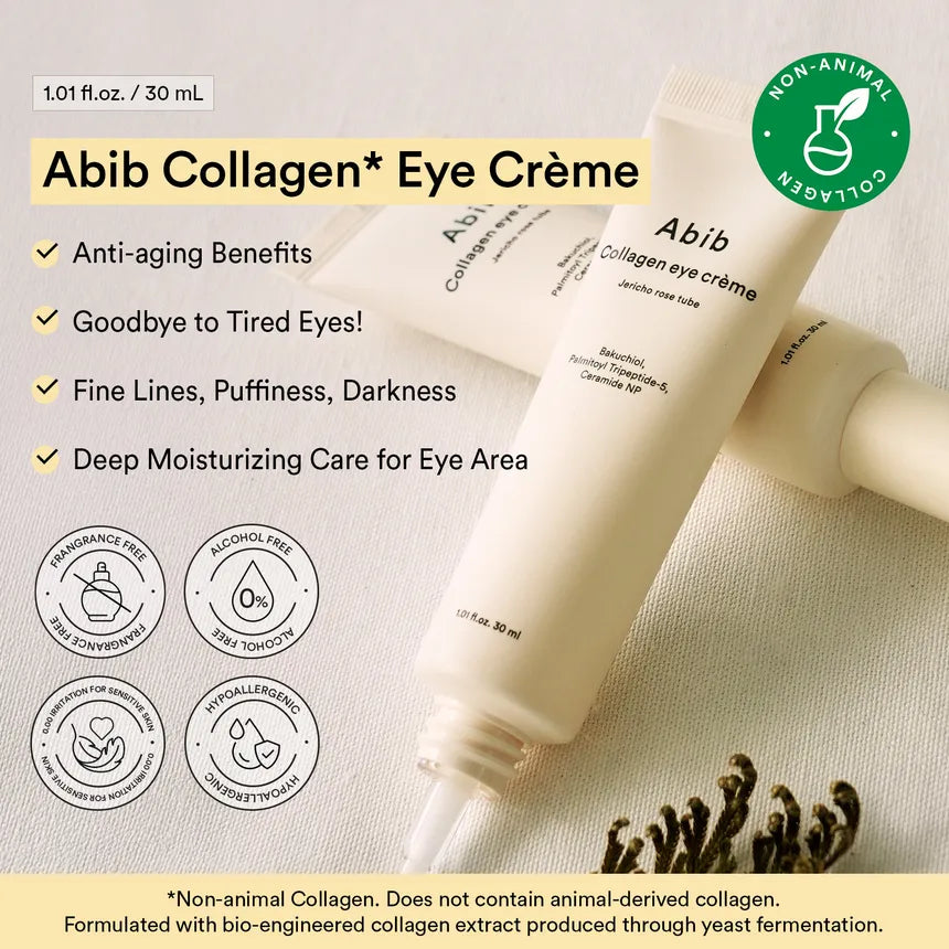 Abib - Collagen Eye Crème Jericho Rose Tube, 30ml