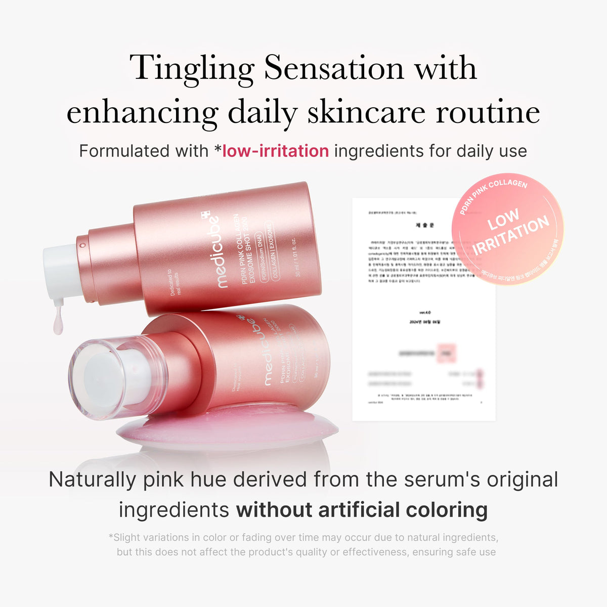 Medicube - PDRN Pink Collagen Exosome Shot Serum 2000, 30ml