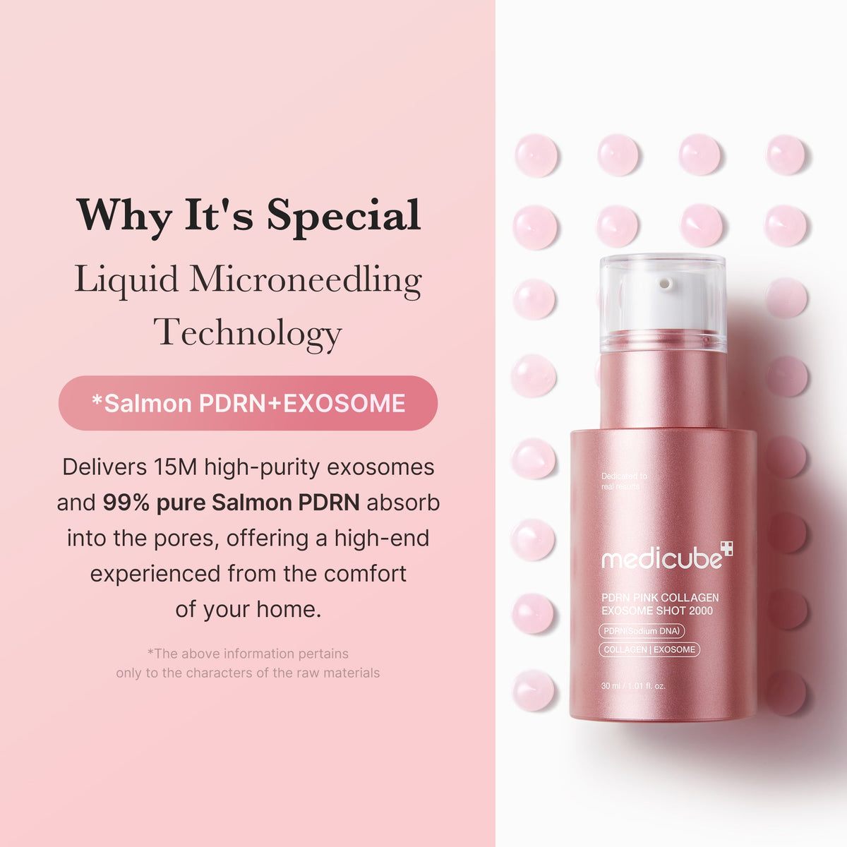 Medicube - PDRN Pink Collagen Exosome Shot Serum 2000, 30ml