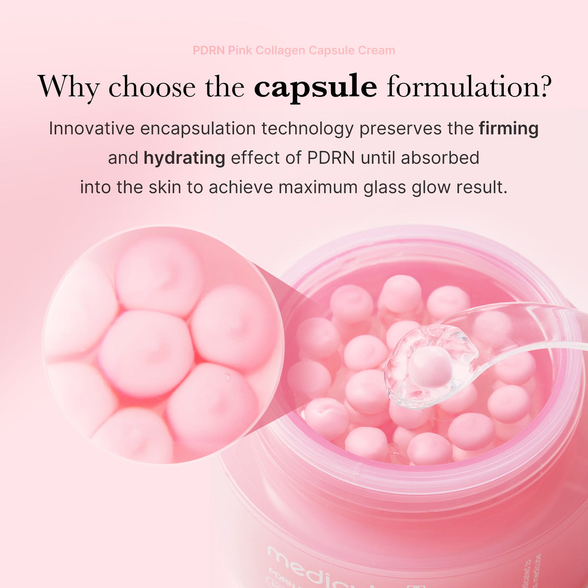 Medicube - PDRN Pink Collagen Capsule Cream, 55g