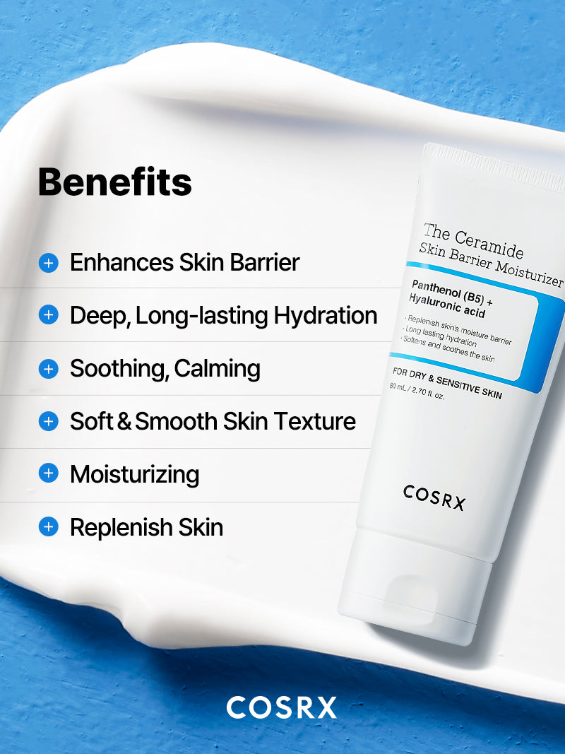 COSRX - The Ceramide Skin Barrier Moisturizer, 80ml