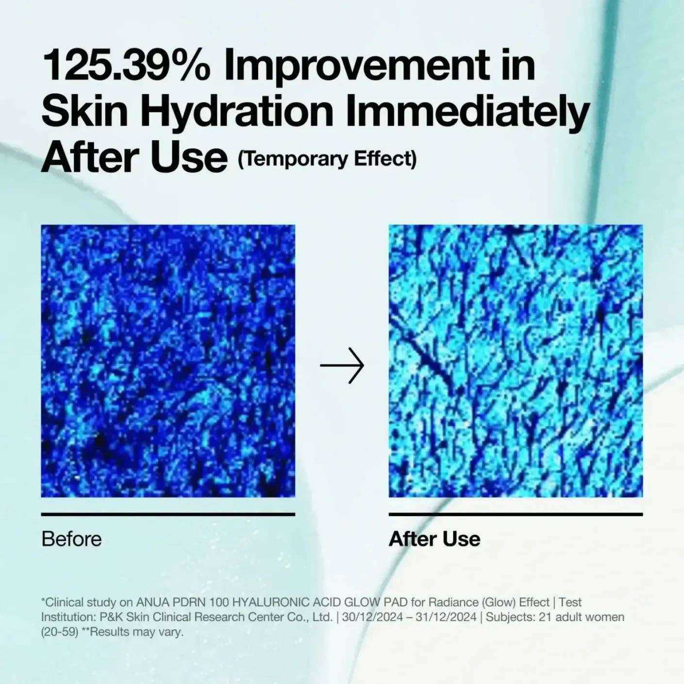 Anua PDRN 100 Hyaluronic Acid Glow Pad 180ml - 60pads - Image 5