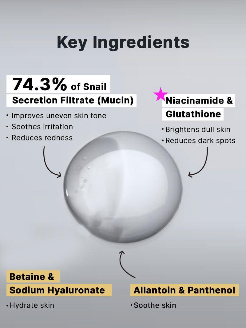 COSRX - Advanced Snail Radiance Dual Essence, 80ml