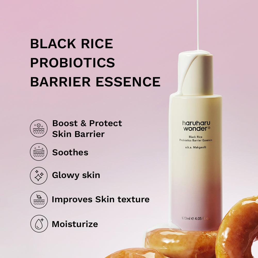 Haruharu Wonder - Black Rice Probiotics Barrier Essence, 120ml
