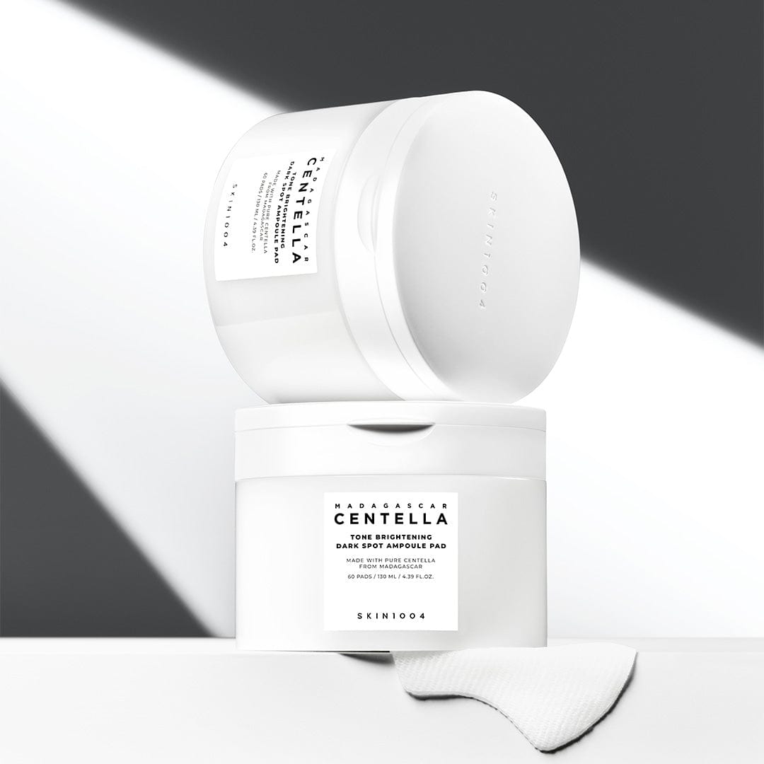 SKIN1004 - Madagascar Centella Tone Brightening Dark Spot Ampoule Pads, 60 pads