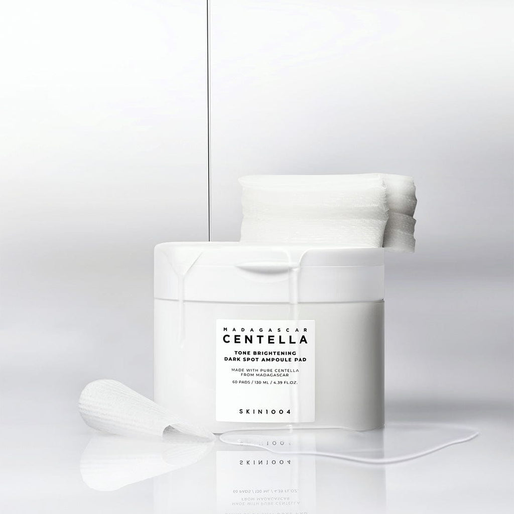 SKIN1004 - Madagascar Centella Tone Brightening Dark Spot Ampoule Pads, 60 pads