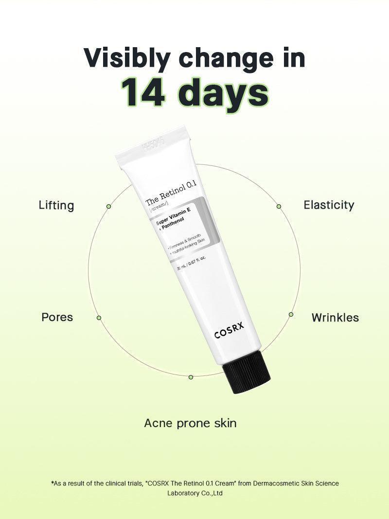 COSRX - The Retinol 0.1 Cream, 20ml