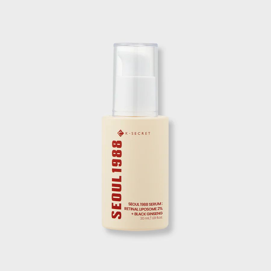 K-Secret Seoul 1988 Serum: Retinal Liposome 2% + Black Ginseng