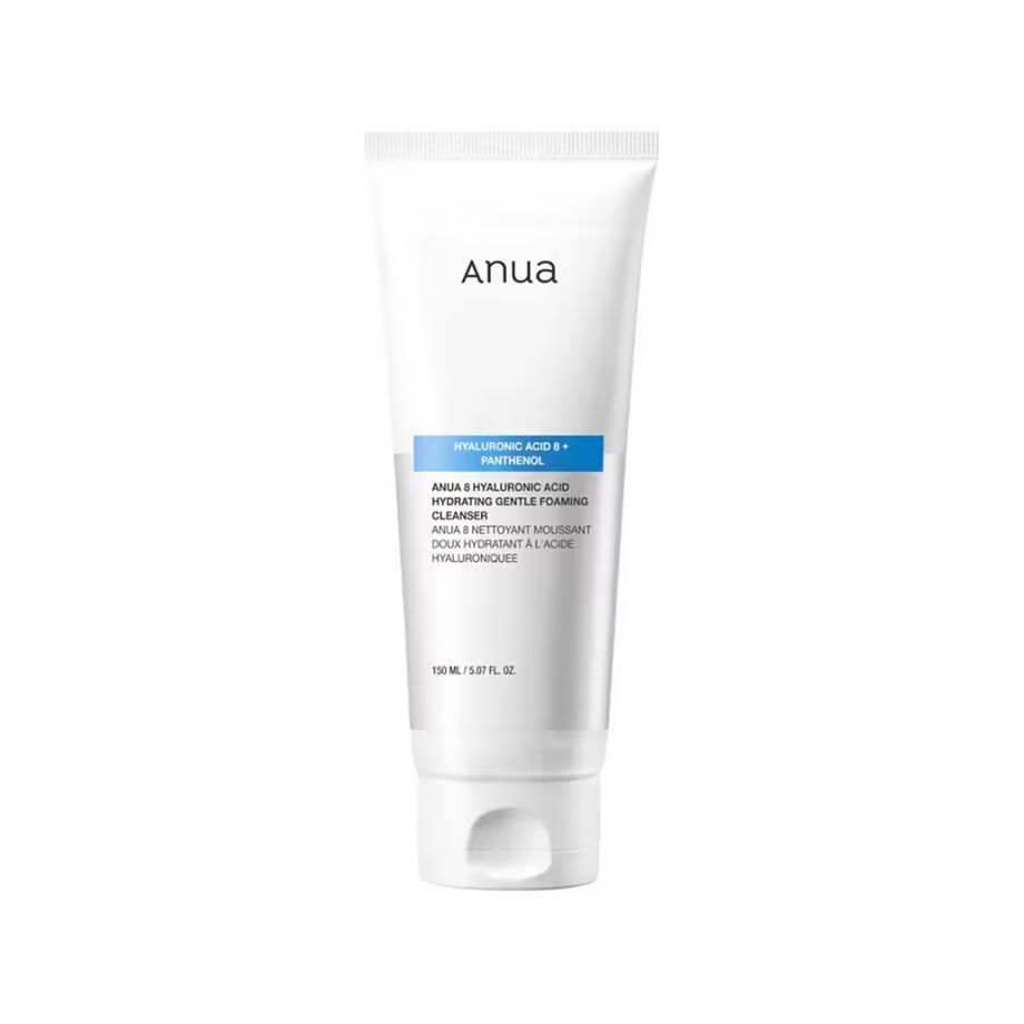 Anua 8 Hyaluronic Acid Foaming Cleanser bottle