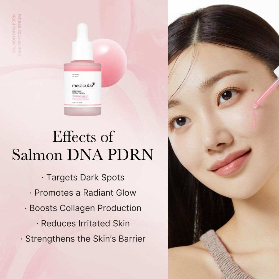 Medicube PDRN Pink Peptide Serum - 30 ml - Image 4