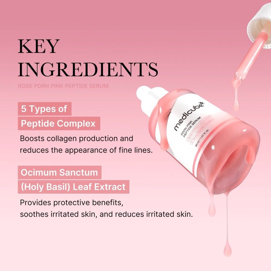 Medicube PDRN Pink Peptide Serum - 30 ml - Image 5